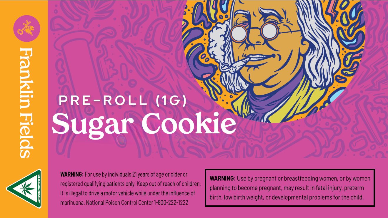 Franklin fields pre roll strain sugar cookie