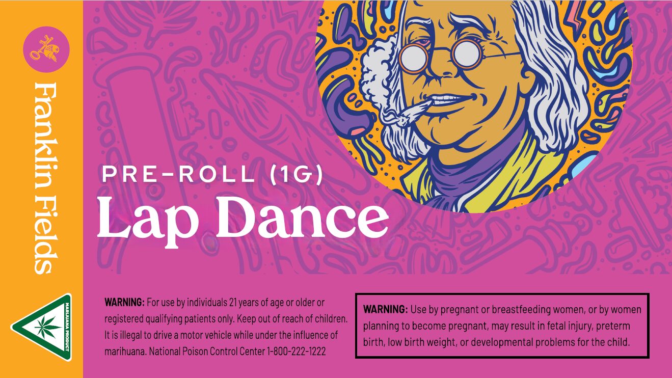 Franklin fields pre roll strain lap dance